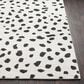 Surya Moroccan Shag Black and White 5"3" x 7"3" Area Rug, , large