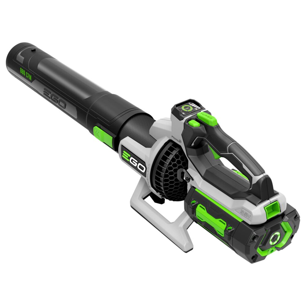 EGO 56V 880 CFM Cordless Brushless Blower with 4.0Ah Batteries and Charger in Gray and Black, , large