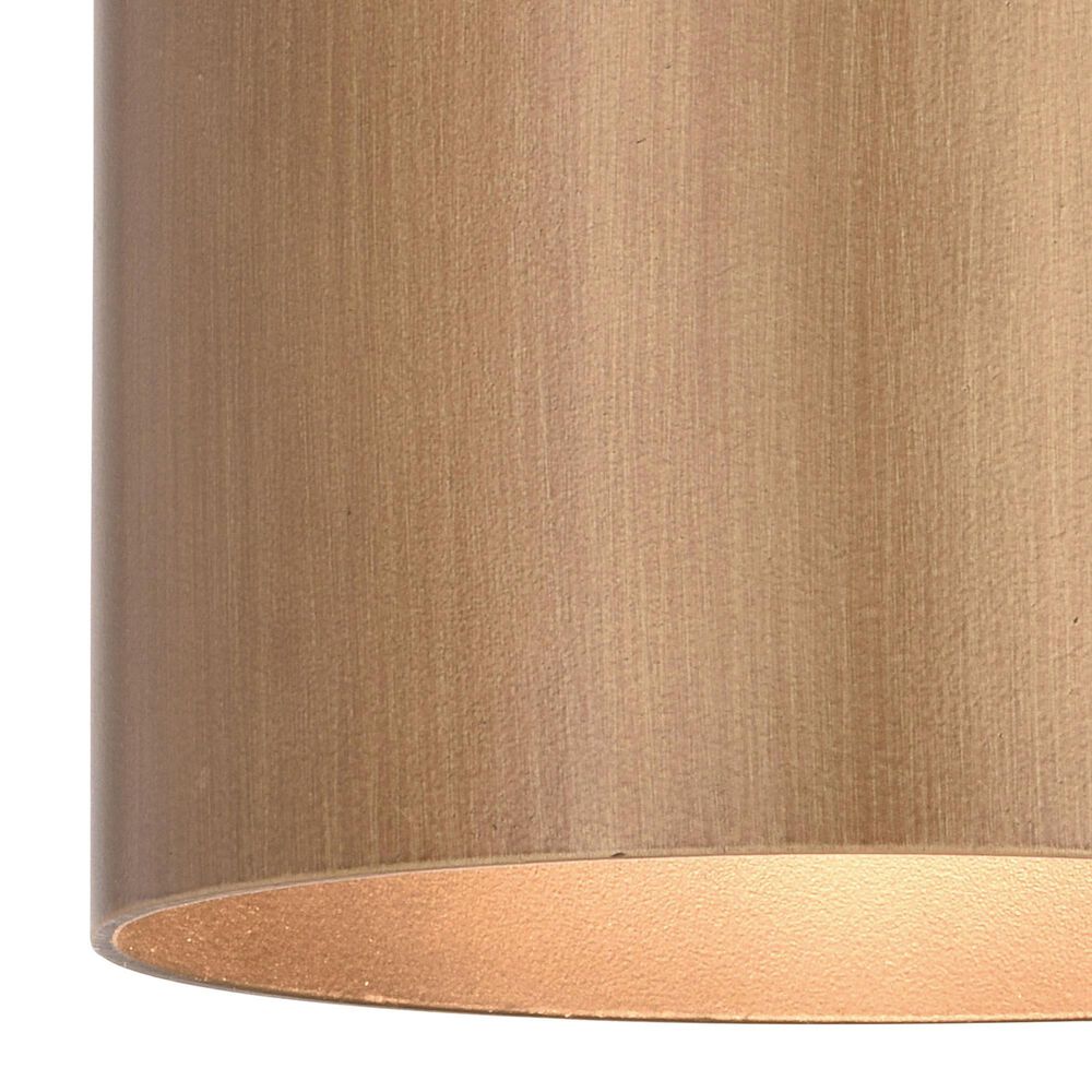 Vaxcel Chiasso 1-Light Outdoor Wall Sconce in Warm Brass, , large