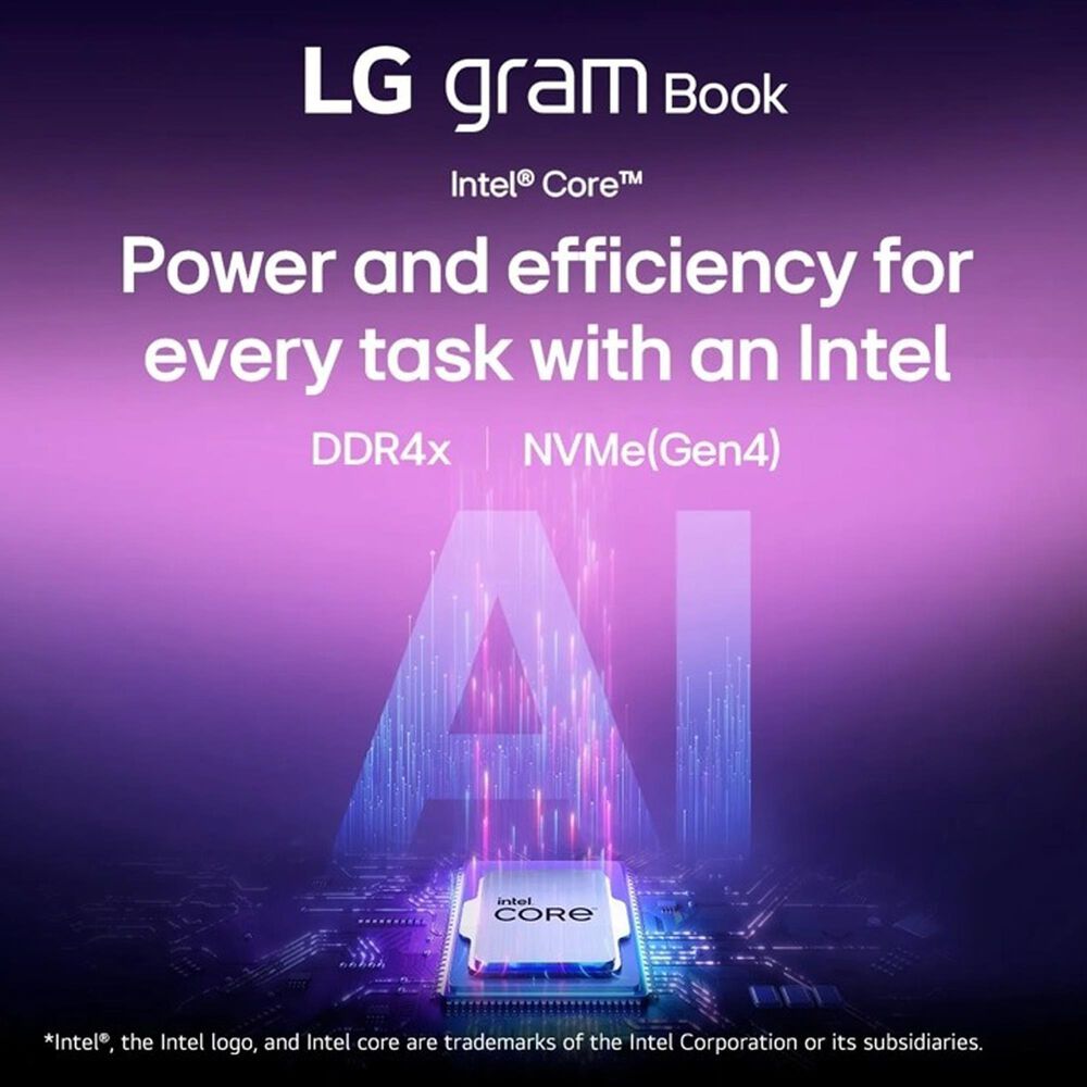 LG Gram Book 15.6&quot; Laptop | Intel Core i5-1334U - 8GB RAM - Intel Iris Xe Graphics - 512GB SSD in Titan Silver, , large