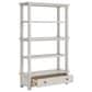 Ashley Robbinsdale 3-Piece L-Shape Desk and Bookcase Set in Antique White, , large