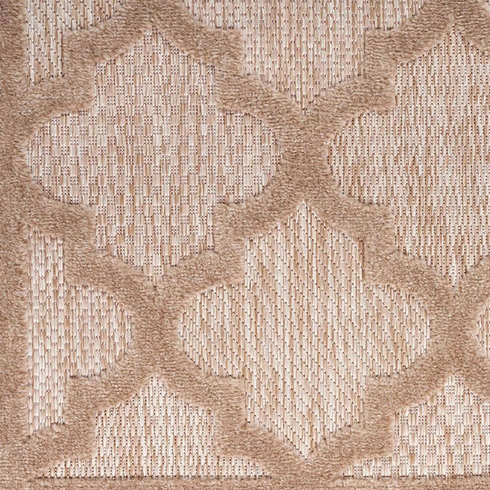 Nourison Easy Care 8&#39; x 10&#39; Natural Beige Indoor/Outdoor Area Rug, , large