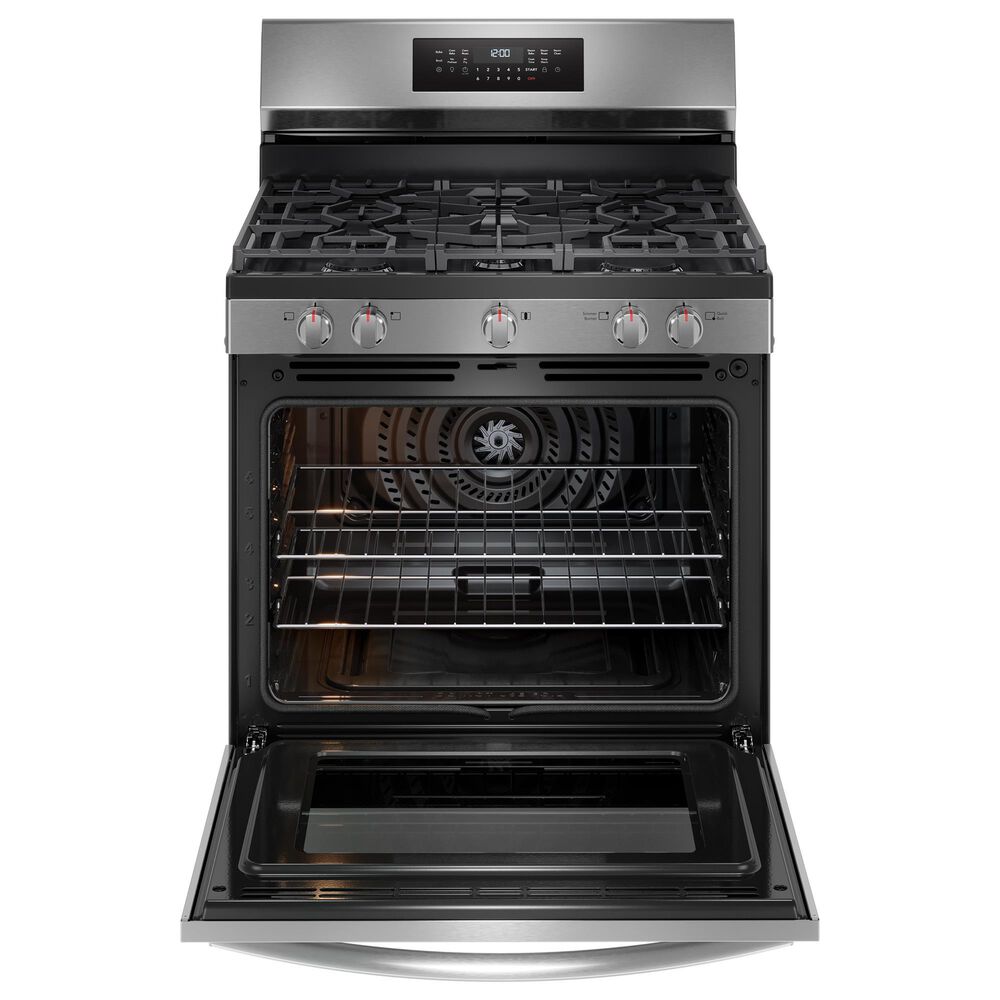 Frigidaire Gallery 30" Gas Range with Air Fry in Stainless Steel, , large