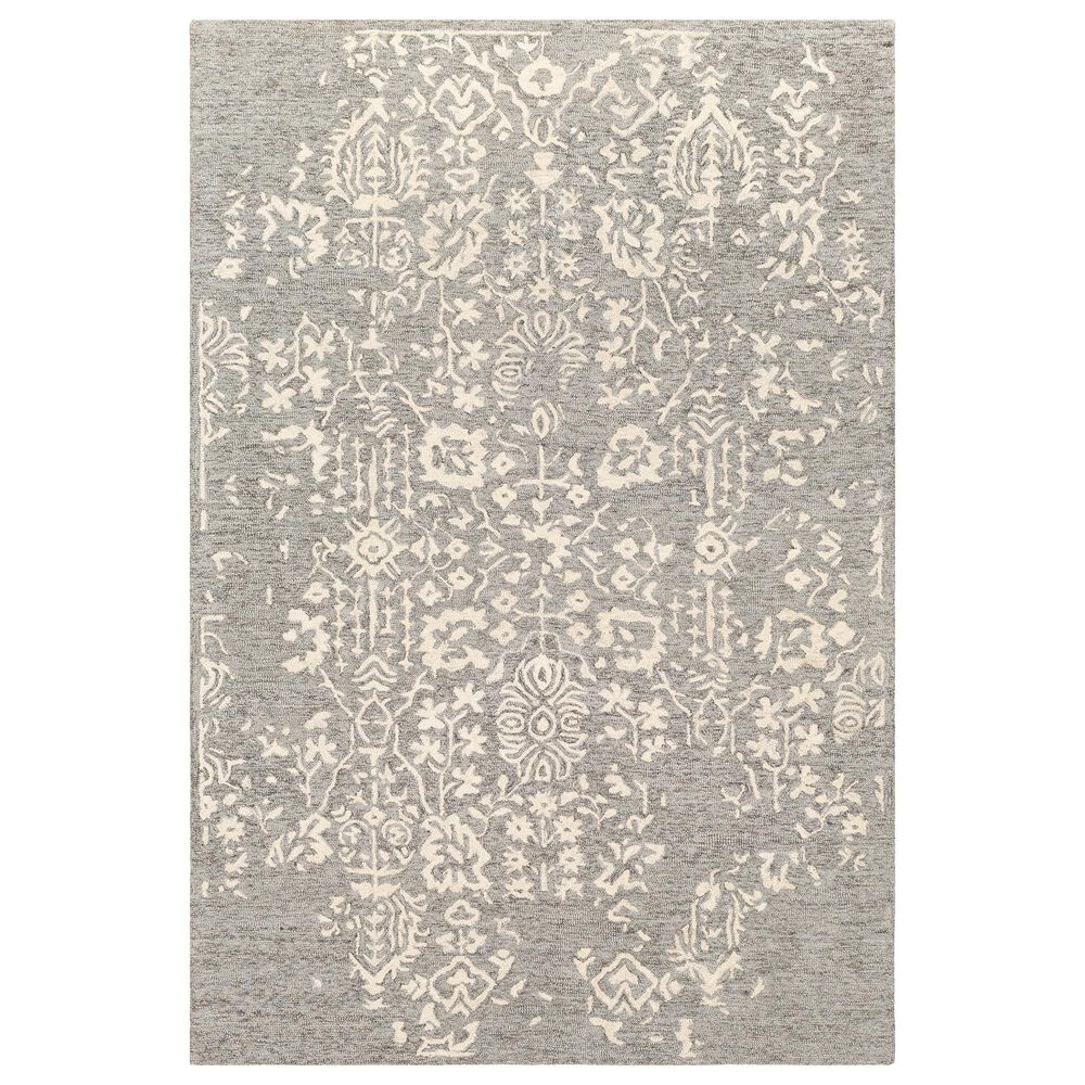 Surya Granada GND-2312 2' x 3' Medium Gray, Beige and Charcoal Scatter Rug, , large