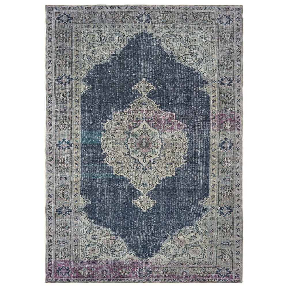 Oriental Weavers Sofia 85817 8"3" x 11"6" Blue and Grey Area Rug, , large