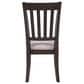 Waltham Brentwood Slatback Side Chair Only in Arbor Oak Finish, , large