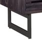 Moe"s Home Collection Paloma 1-Drawer Nightstand in Charcoal Grey and White, , large