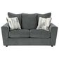 Ashley Stairatt Stationary Loveseat in Gravel, , large