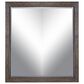 Riva Ridge Modern Loft 9 Drawer Chesser and Mirror in Brownstone, , large