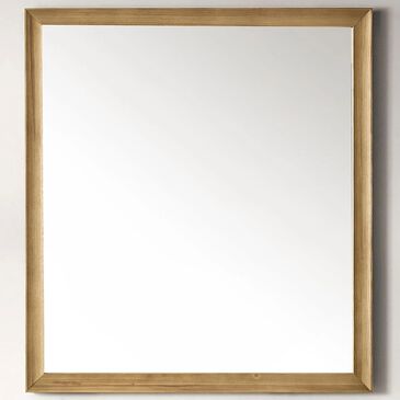 James Martin Vanities Glenbrooke 36" Rectangular Mirror in Light Natural Oak, , large