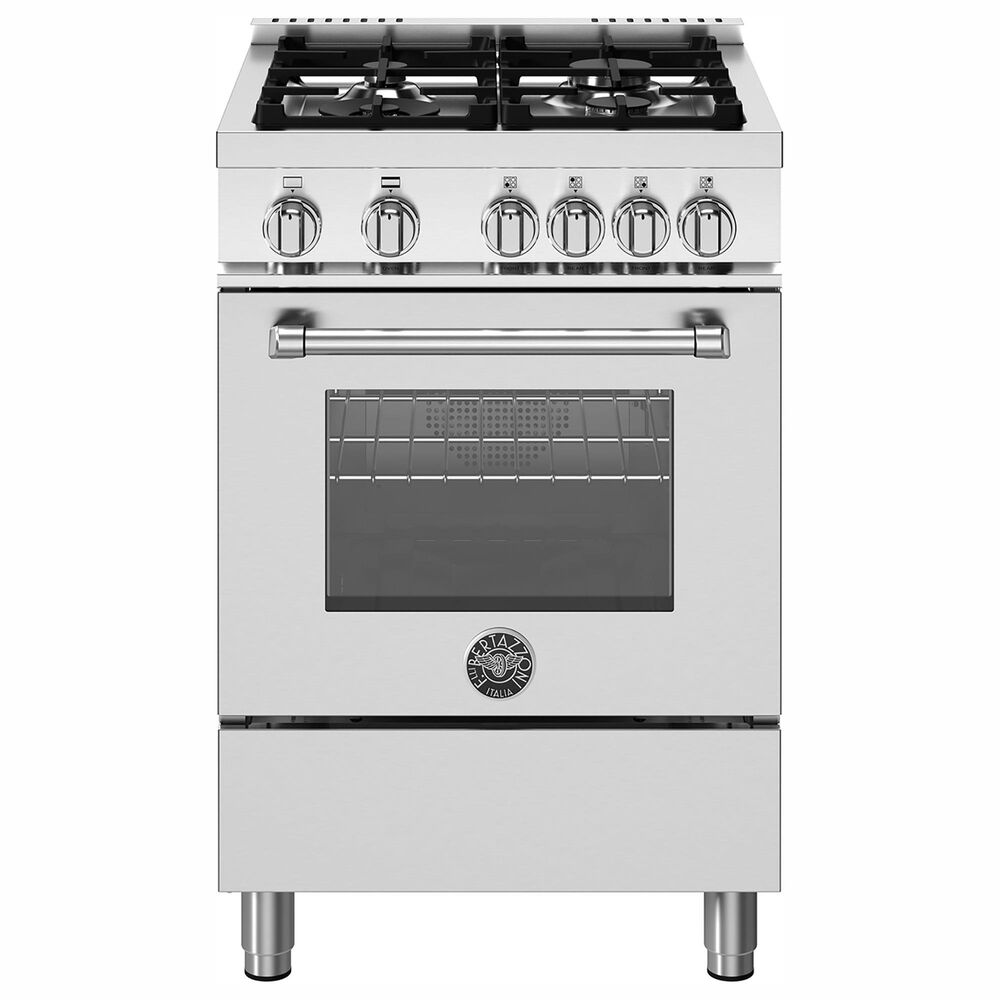 Bertazzoni Master 2.5 Cu. Ft. Freestanding Gas Range in Stainless Steel, , large