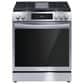 Frigidaire Gallery 30" Front Control Gas Range with Total Convection in Stainless Steel, , large