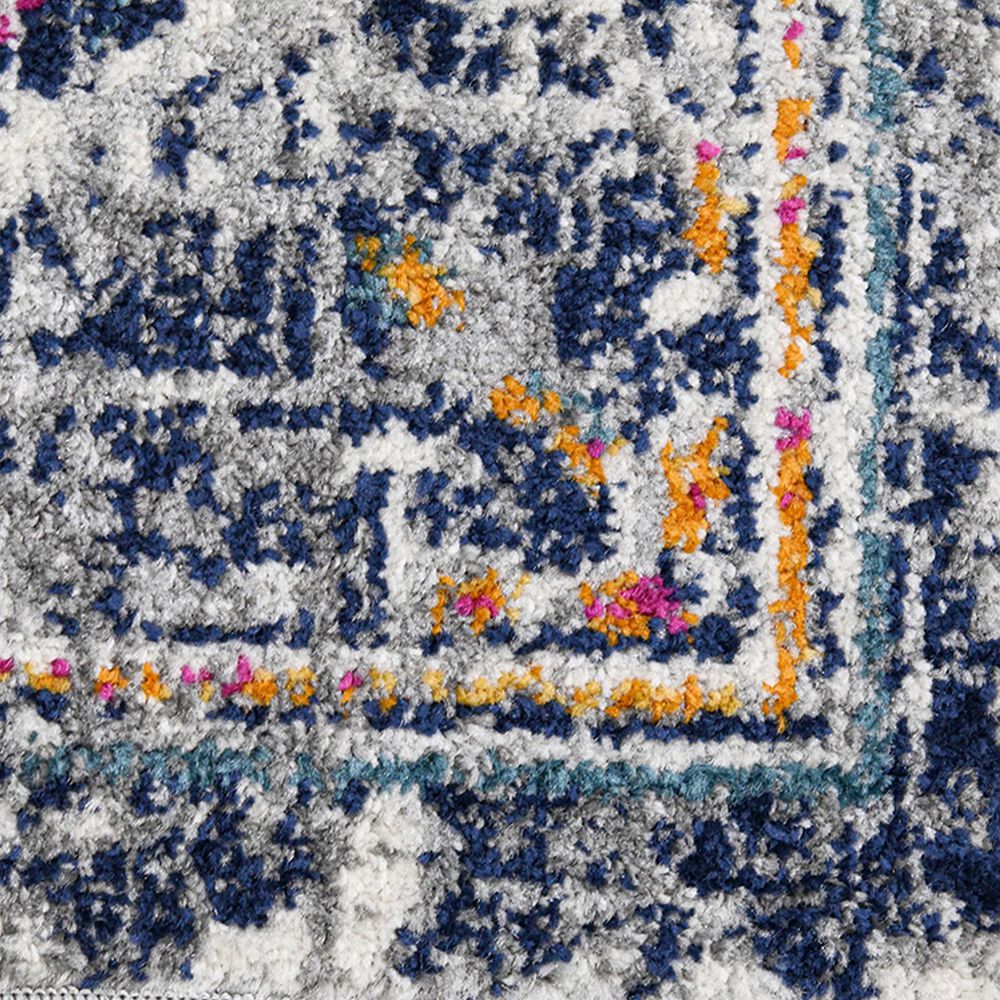 Amer Rugs Montana MON-13 2&#39; x 3&#39; Blue and Orange Area Rug, , large