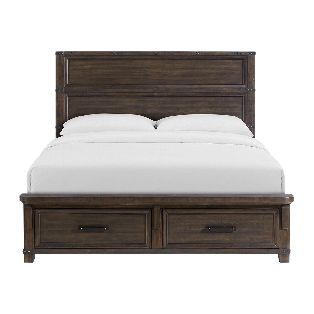 Mayberry Hill Colorado City 4-Piece King Bedroom Set in Charcoal, , large