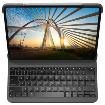 Logitech Slim Folio Pro Backlit Keyboard Case with Bluetooth for iPad Pro 12.9" in Graphite, , large