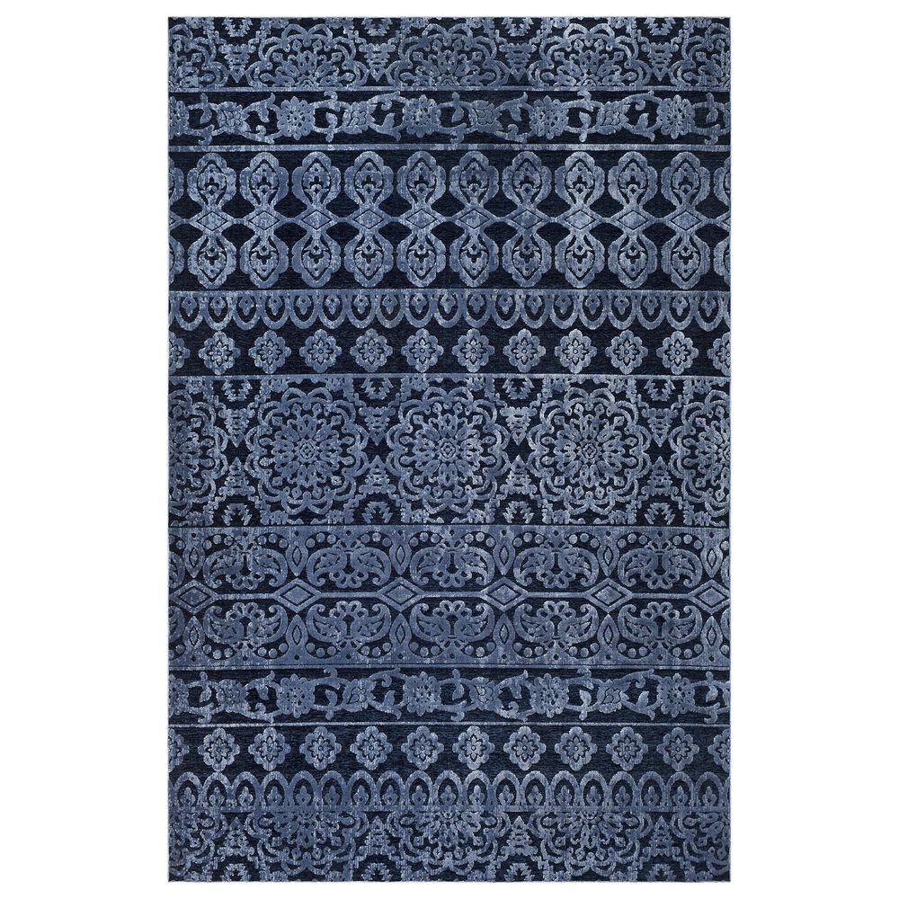 Surya Dantel DTL-2313 7"9" x 10"3" Navy and Blue Area Rug, , large