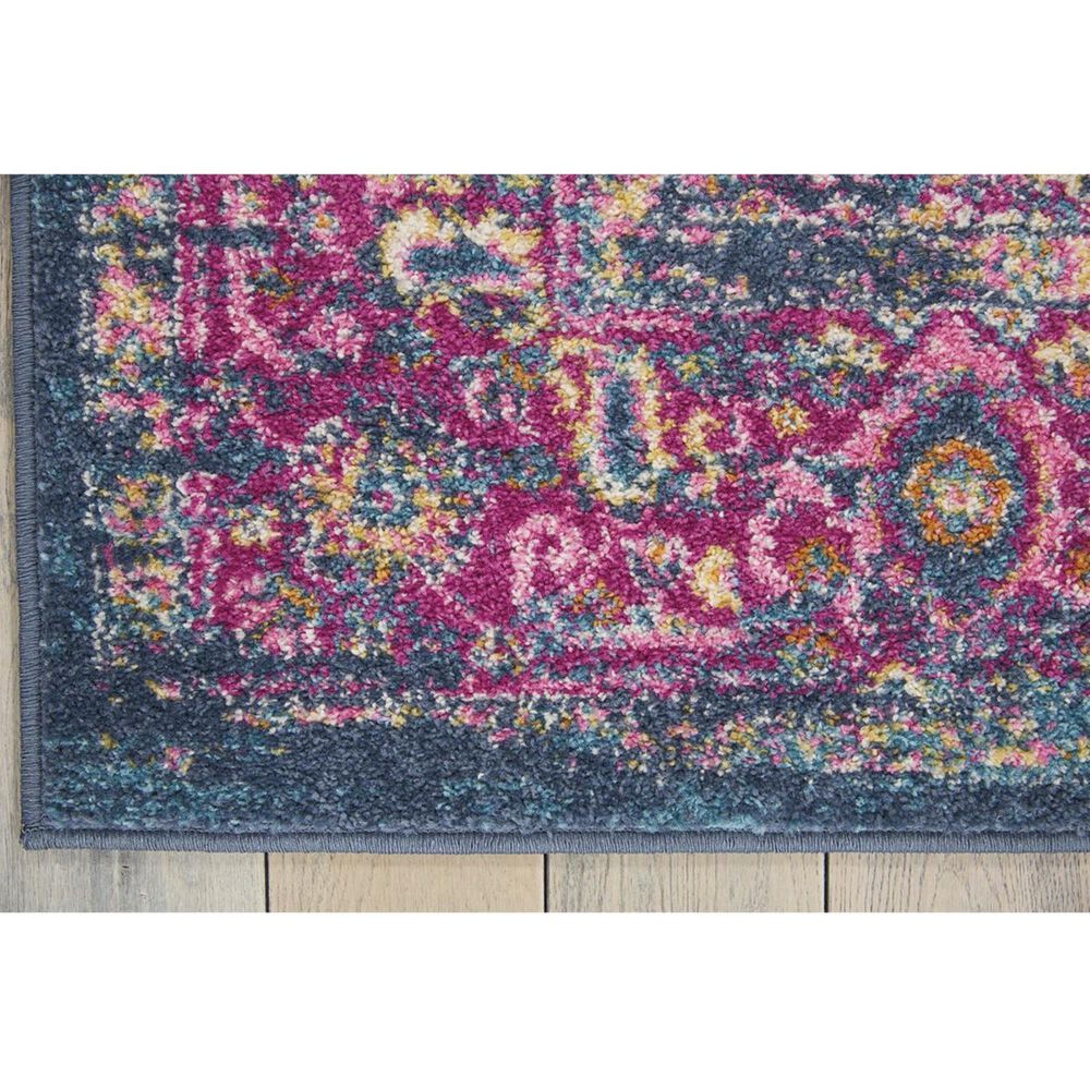 Nourison Passion PSN03 5&#39;3&quot; x 7&#39;3&quot; Blue Area Rug, , large