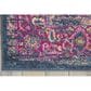 Nourison Passion PSN03 5"3" x 7"3" Blue Area Rug, , large
