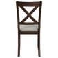 Homelegance Challis 7-Piece Rectangular Dining Set in Dark Cherry, , large