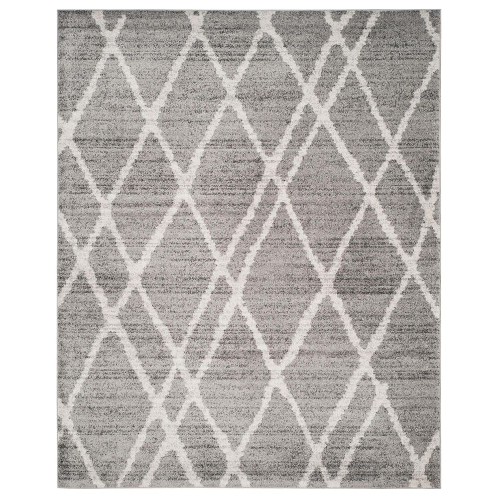 Safavieh Adirondack ADR128B 10" x 14" Ivory and Silver Area Rug, , large