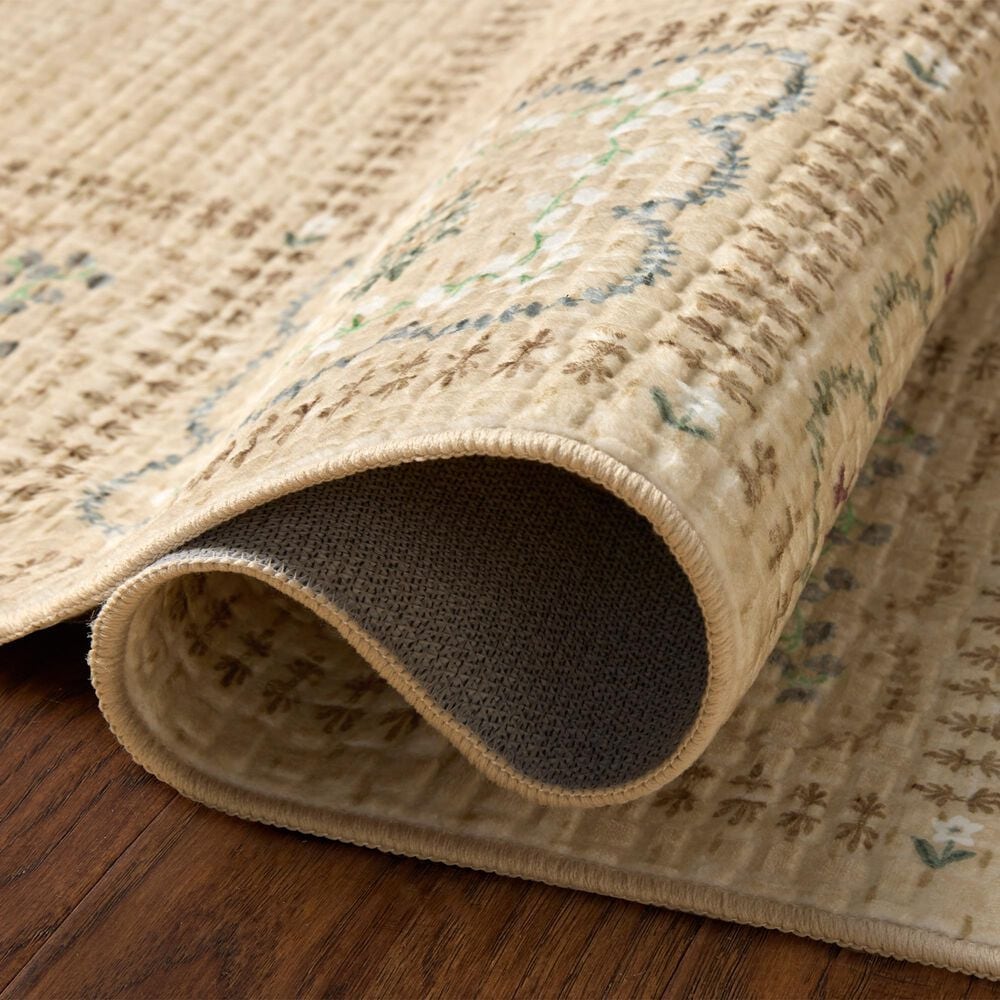 Rifle Paper Co. x Loloi Orchard Natural and Multicolor 2'3" x 3'9" Area Rug, , large