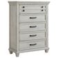 Mayberry Hill McCoy 5-Piece King Storage Bedroom Set in Antique White, , large