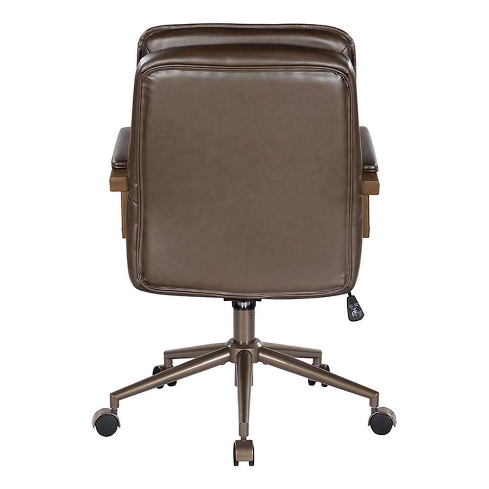 OSP Home Woodlands Office Chair in Chocolate, , large