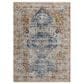 Feizy Kaia 39HWF 3" x 8" Blue and Red Runner, , large