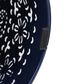 Hearth and Haven Outdoor Side Table with Built-In Solar Battery in Dark Blue, , large