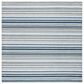 Safavieh Cabana CBN323F 6"7" Square Grey and Blue Indoor/Outdoor Area Performance Rug, , large
