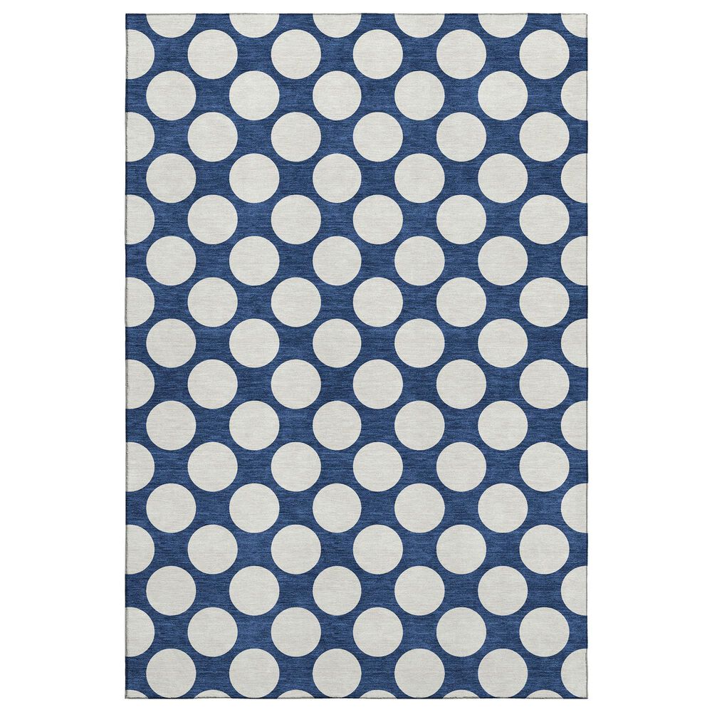 Dalyn Rug Company The Reserve TR13 Navy 9" x 12" Indoor/Outdoor Area Rug, , large