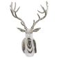 Maple and Jade 23" x 17" Eclectic Deer Wall Decor in Silver, , large
