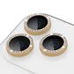 Kate Spade Aluminum Ring Camera Lens Glass Protector for Apple iPhone 17 Pro/17 Pro Max Set in Stone Gold, , large
