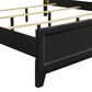 New Heritage Design Obsidian Queen Bed in Black, , large