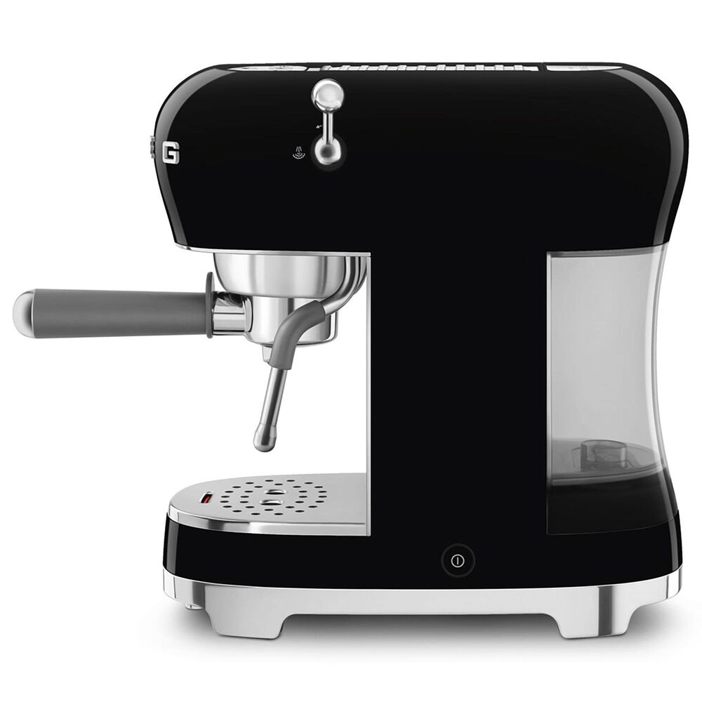 Smeg Espresso Manual Coffee Machine in Black, , large