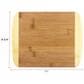Totally Bamboo 11" Cutting Board with BRK Logo in Brown, , large
