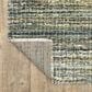 Oriental Weavers Galileo GAL07 Green and Blue 9"10" x 12"10" Area Rug, , large