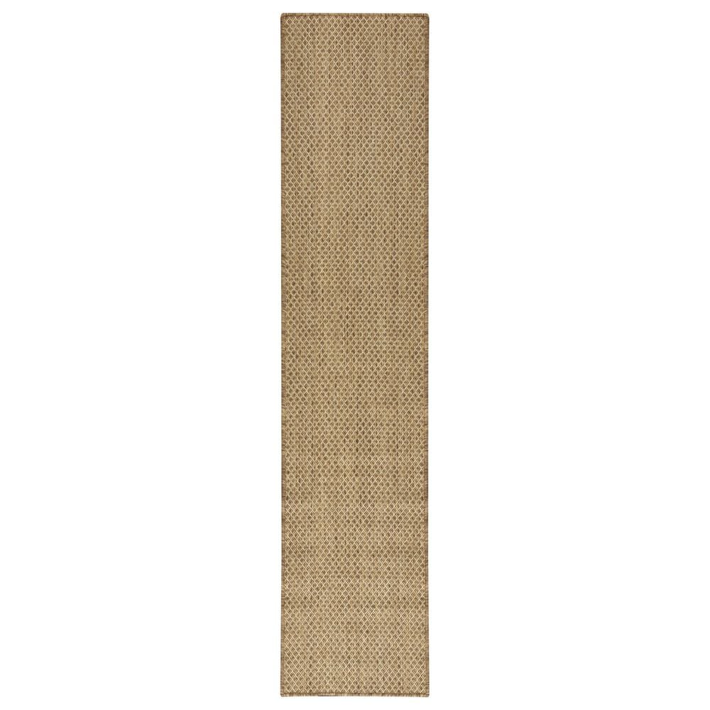 Nourison Courtyard Jute 2"2" x 8" Indoor/Outdoor Runner, , large
