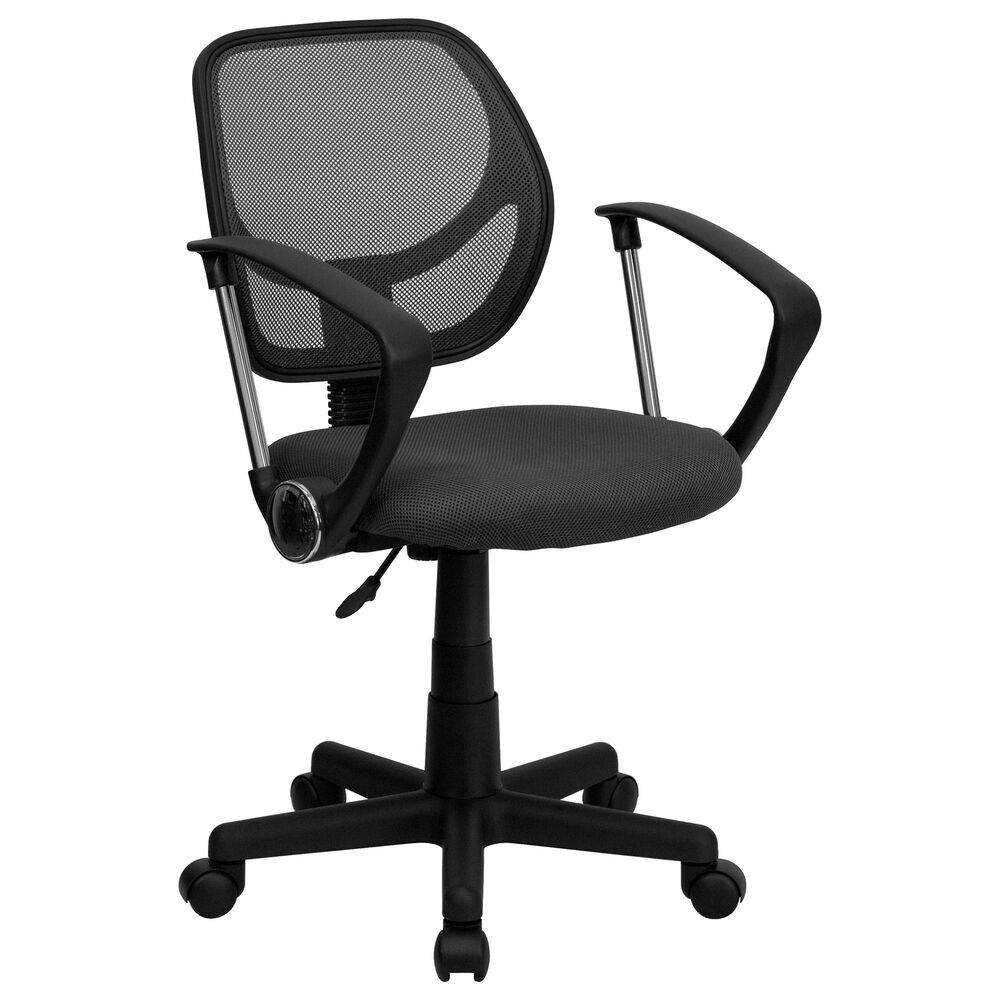 Flash Furniture Swivel Task Chair in Gray, , large