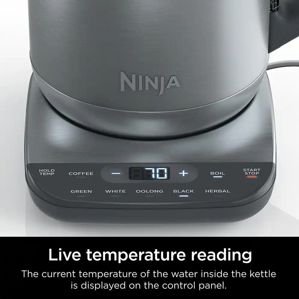Ninja Ninja Precision Temperature Electric Kettle in Stainless Steel, , large