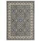 Oriental Weavers Hastings HA07H 9"10" x 12"10" Blue Area Rug, , large