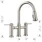 Blanco Empressa Pull-Down Faucet in Polished Nickel, , large