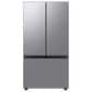 Samsung Bespoke Bespoke 30.1 Cu. Ft. 3-Door French Door Refrigerator with Beverage Center - Stainless Steel Panels Included, , large