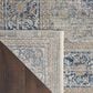 Nourison Starry Nights STN07 5" x 7" Blue Area Rug, , large