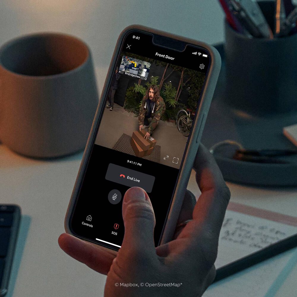 Ring Battery Doorbell Pro Smart Wi-Fi Video Doorbell - Battery-powered with Head-to-Toe HD+ Video - Silver, , large