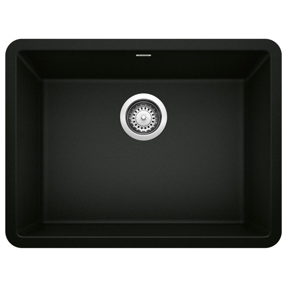 Blanco Precis 24" Single Sink in Coal Black, , large
