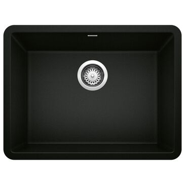 Blanco Precis 24" Single Sink in Coal Black, , large