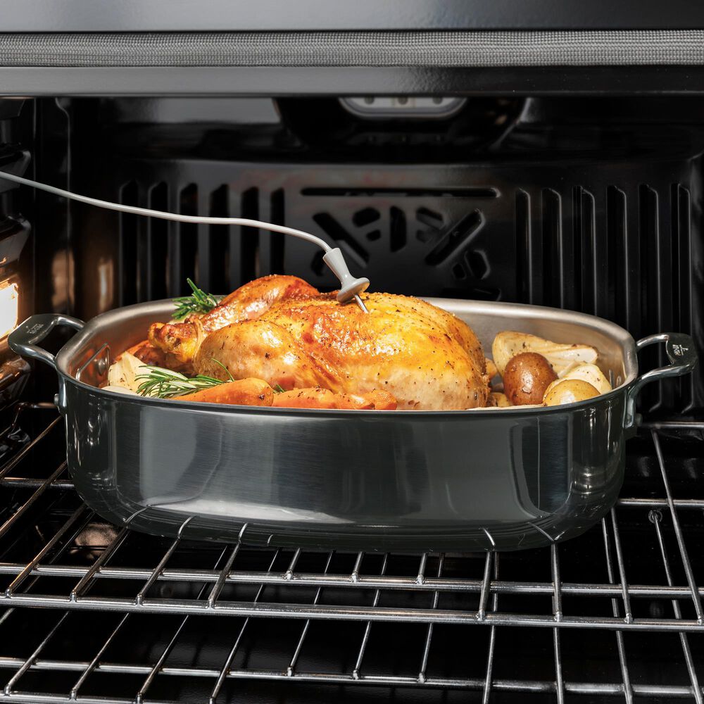 GE Profile 30" Smart Built-in Convection Double Wall Oven with Left-Hand Side-Swing Doors in Stainless Steel, , large