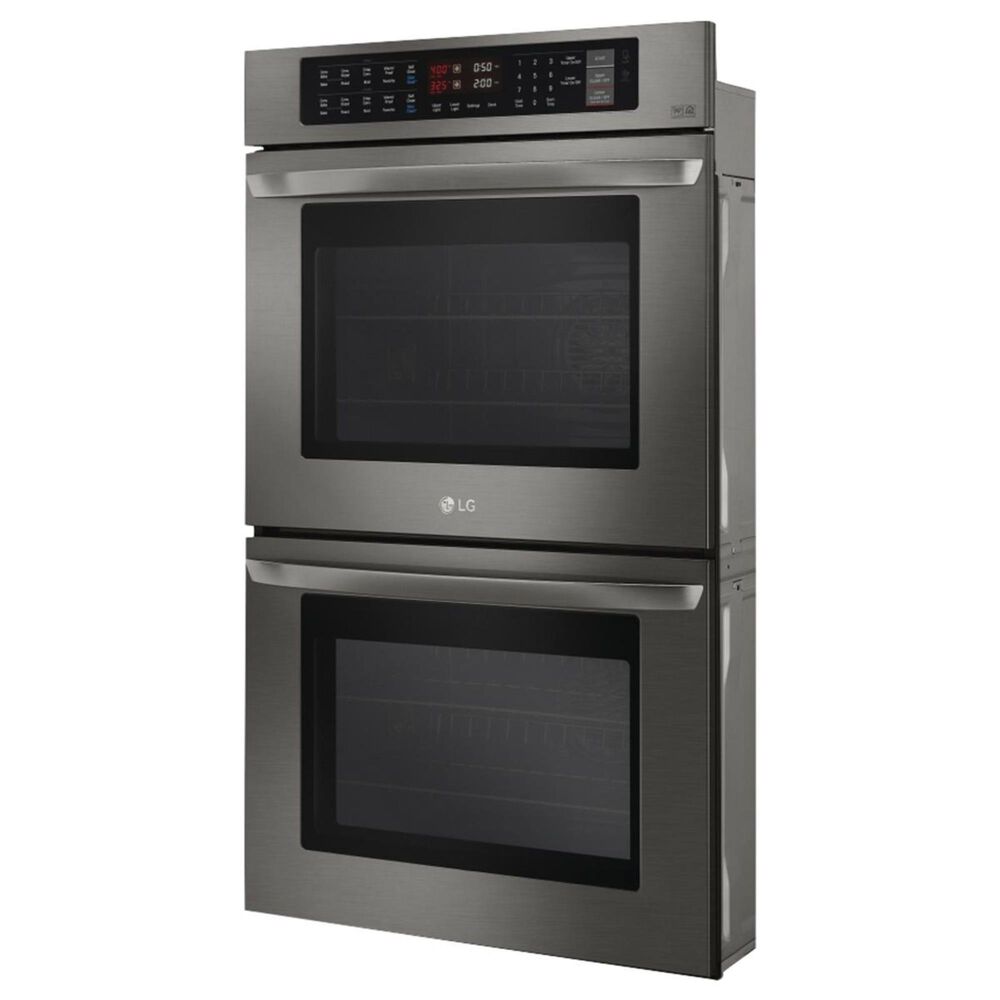 LG 30&quot; Double Wall Oven in Black Stainless, , large