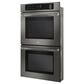 LG 30" Double Wall Oven in Black Stainless, , large
